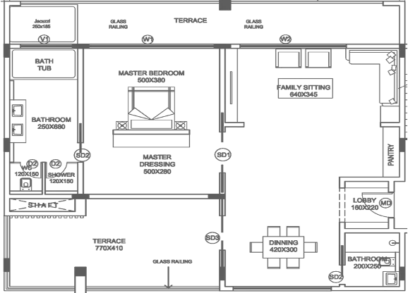Niagara Serenity One Bed Penthouse view 3